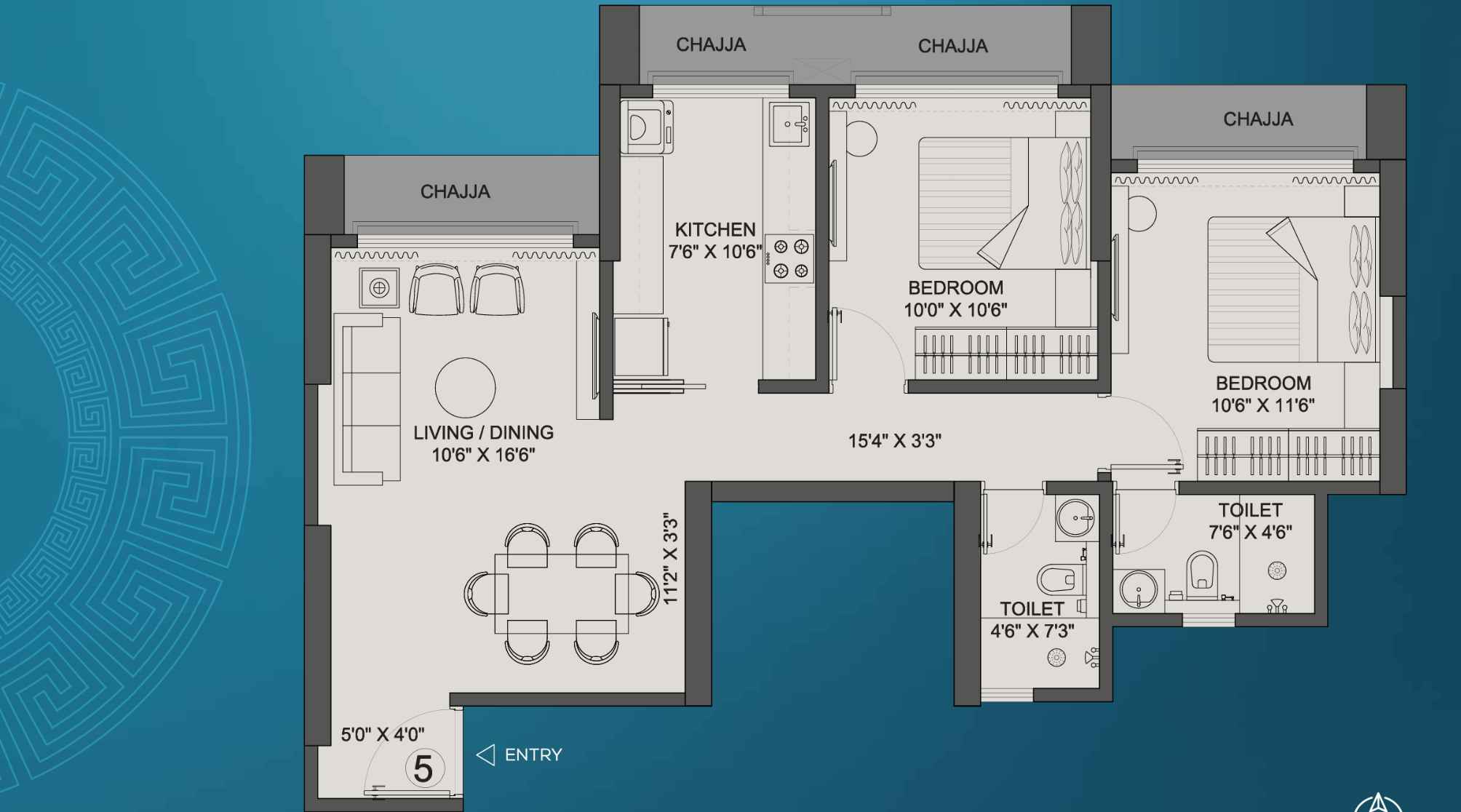 2 BHK