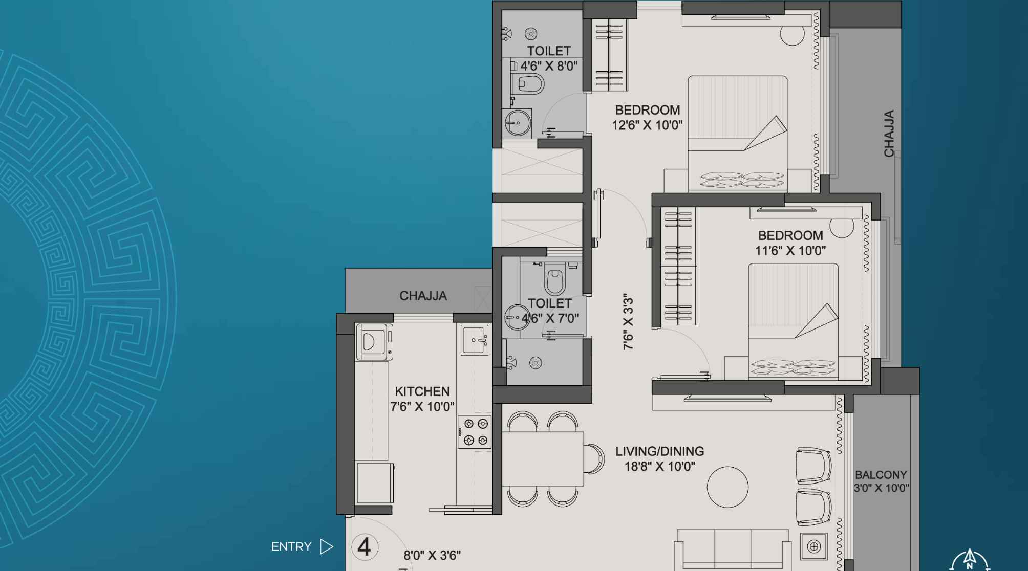 2 BHK