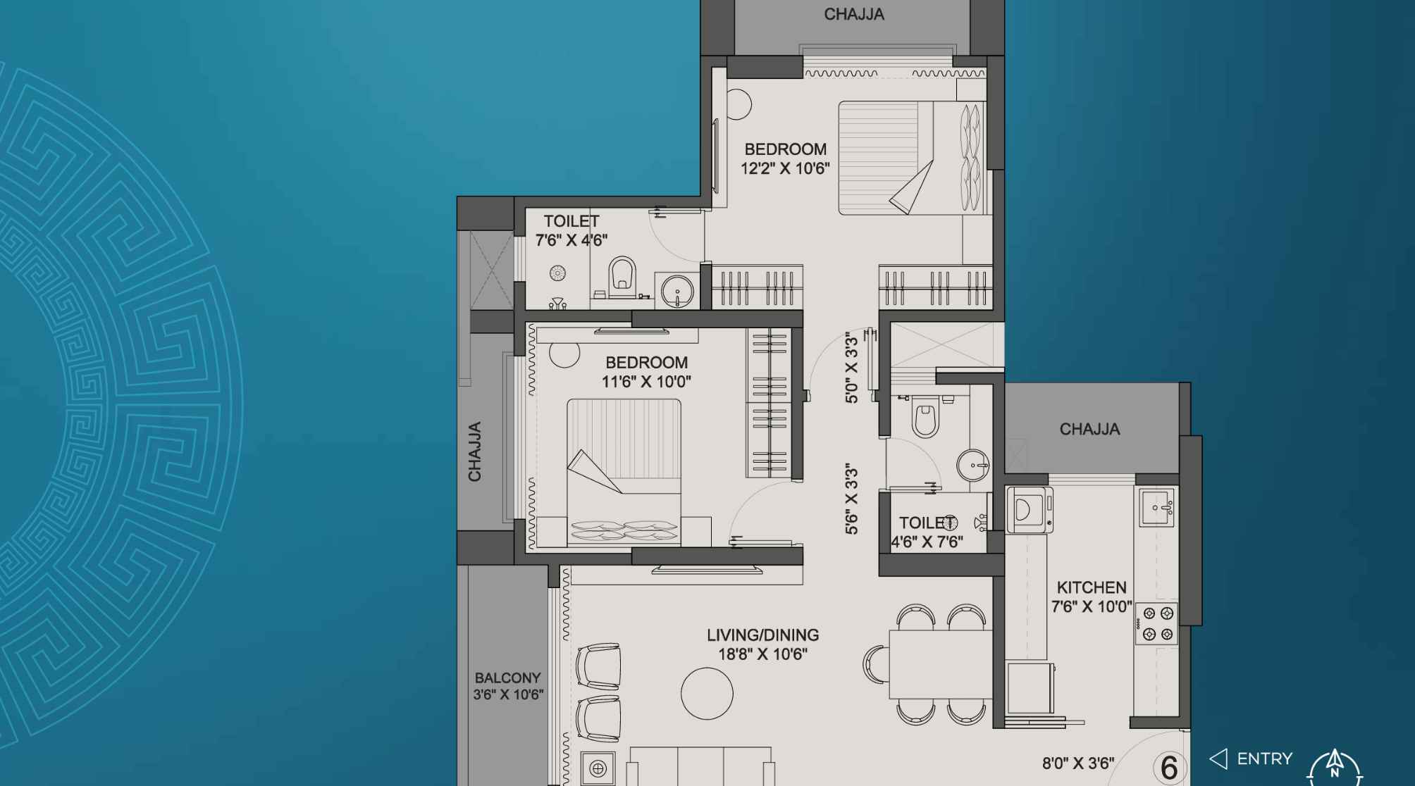 2 BHK