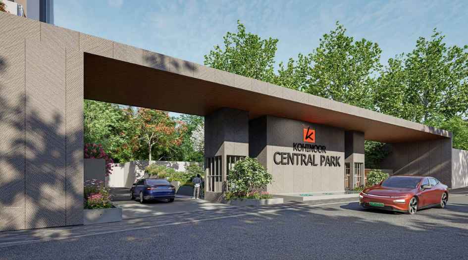 Kohinoor-Central-Park-grand-entrance
