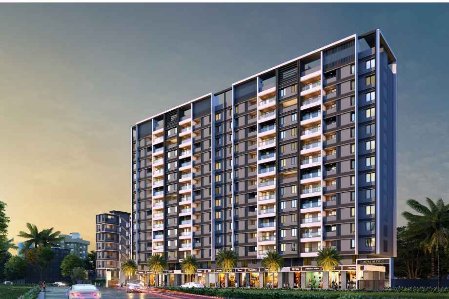 Adya-Alcove-Elevation-Image-evening-view