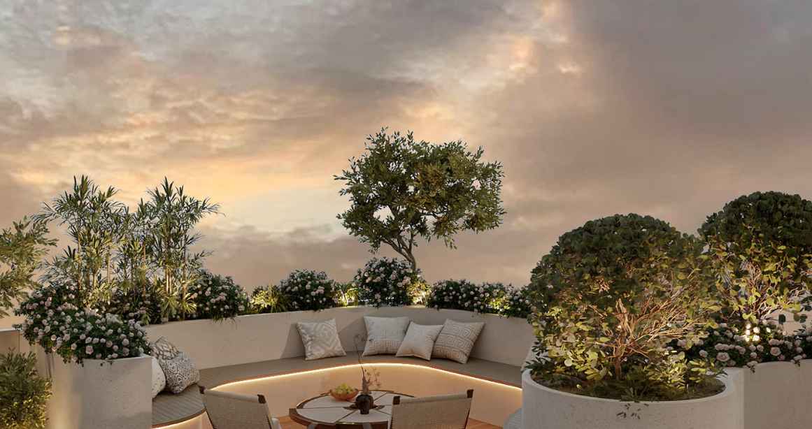 Bharat-Aura-Vistas-Amenities-Rooftop-Garden