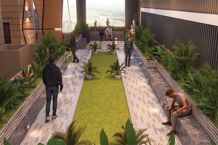 Dashanzi-Ce-La-Vie-Jogging-track-and-seating-area