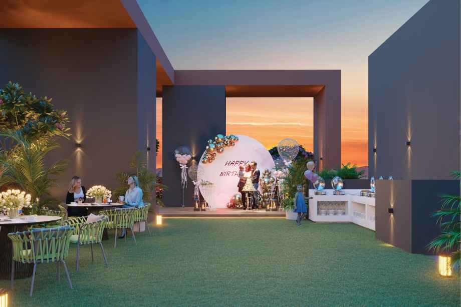 Fortune-Revanta-Amenities-Party-Lawn
