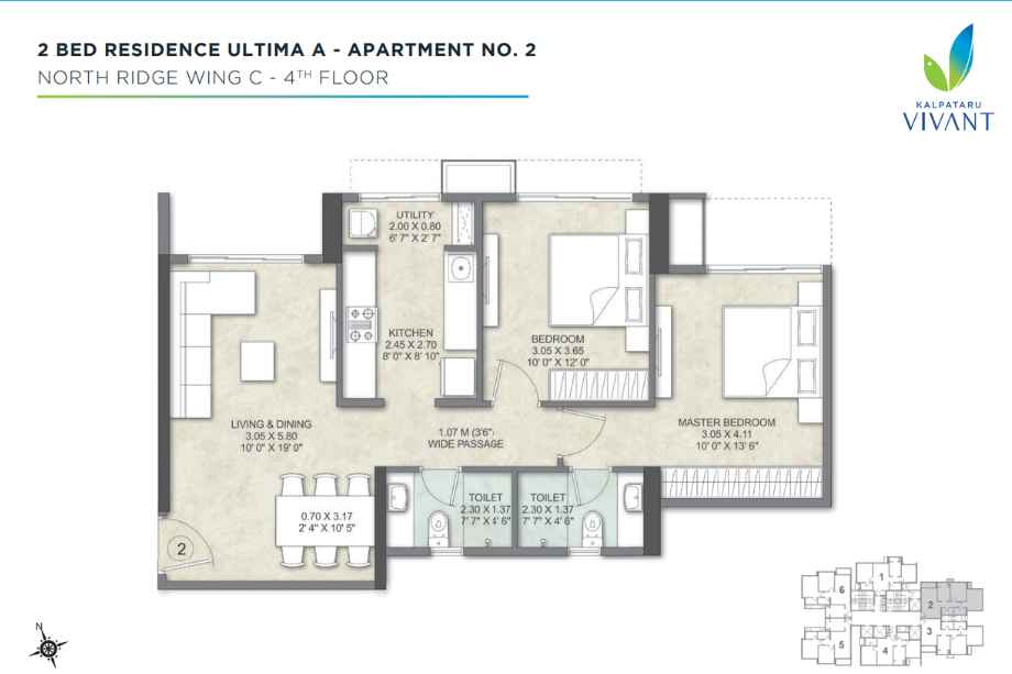 Kalpataru-Vivant-Typical-Floor-Plan-7