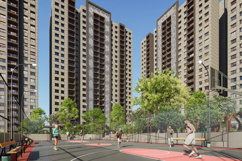 Kohinoor-Riverdale-Amenities-Volleyball-Court