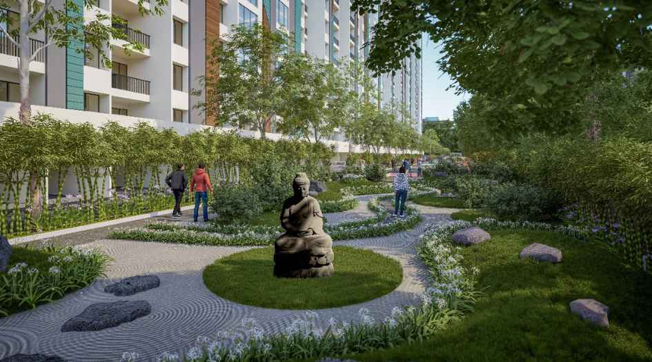 Kohinoor-Uptown-Avenue-walking-path