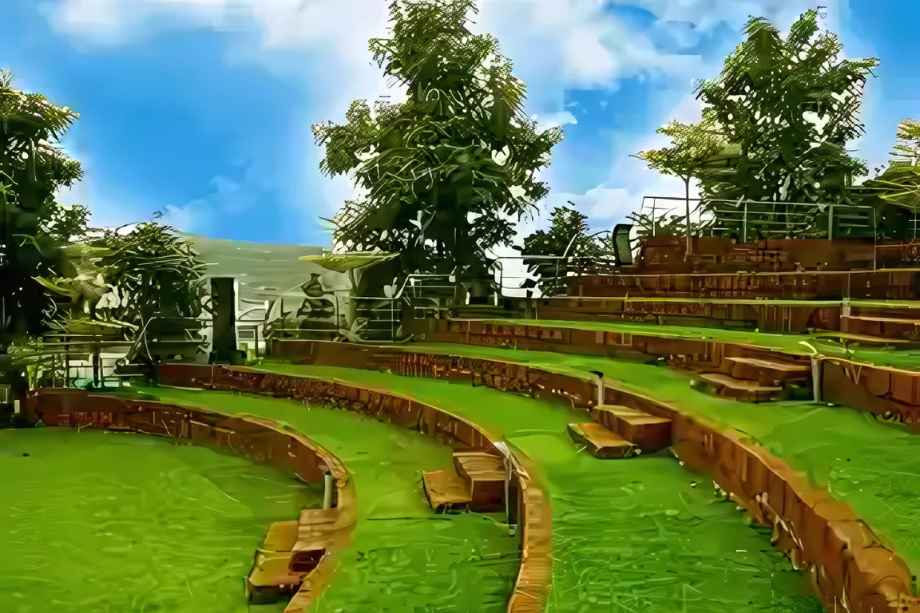 Kumar-Parth-Tower-Amenities-Amphitheater