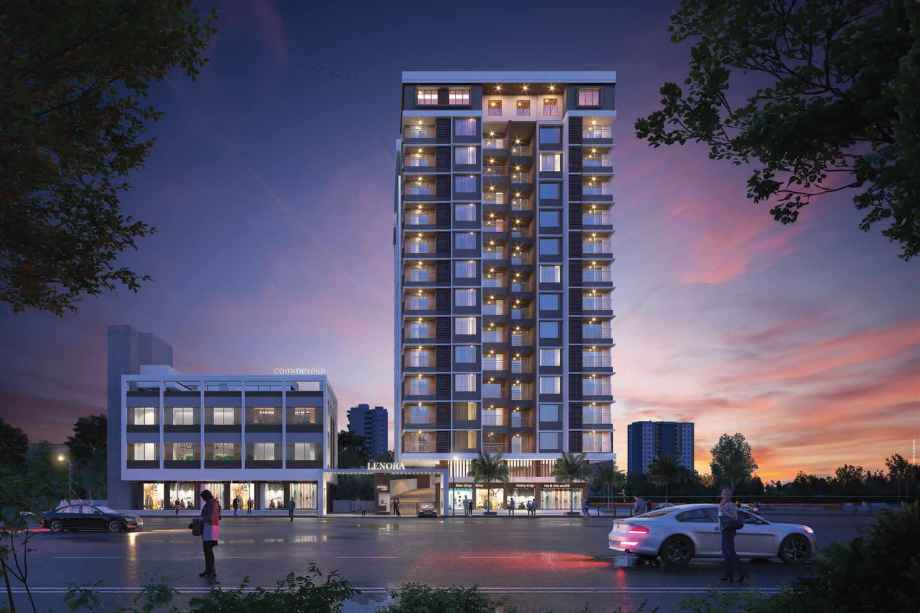 Sai-Siddha-Lenora-Elevation-image-Night