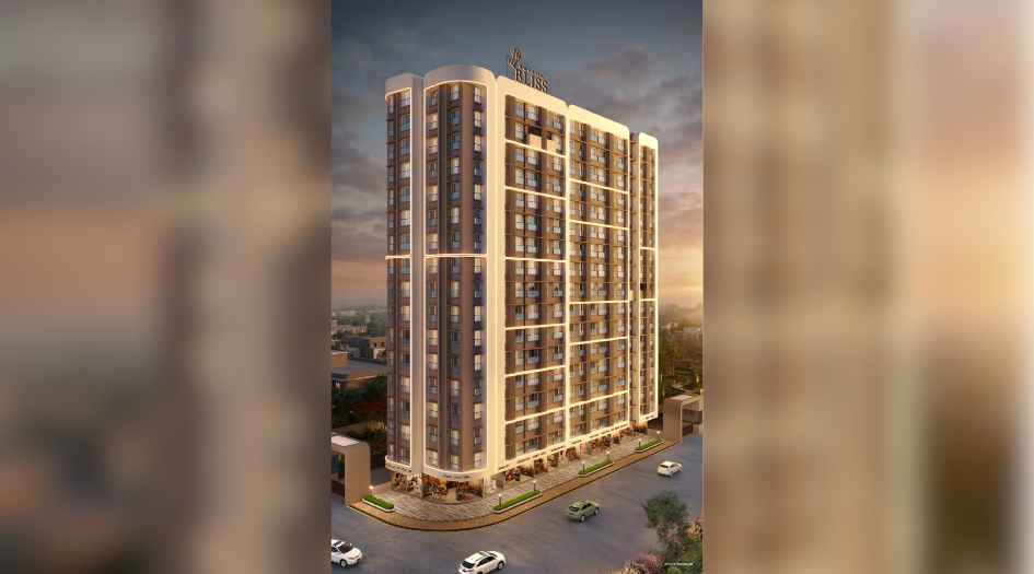 Swastik-Bliss-Elevation-Evening-View