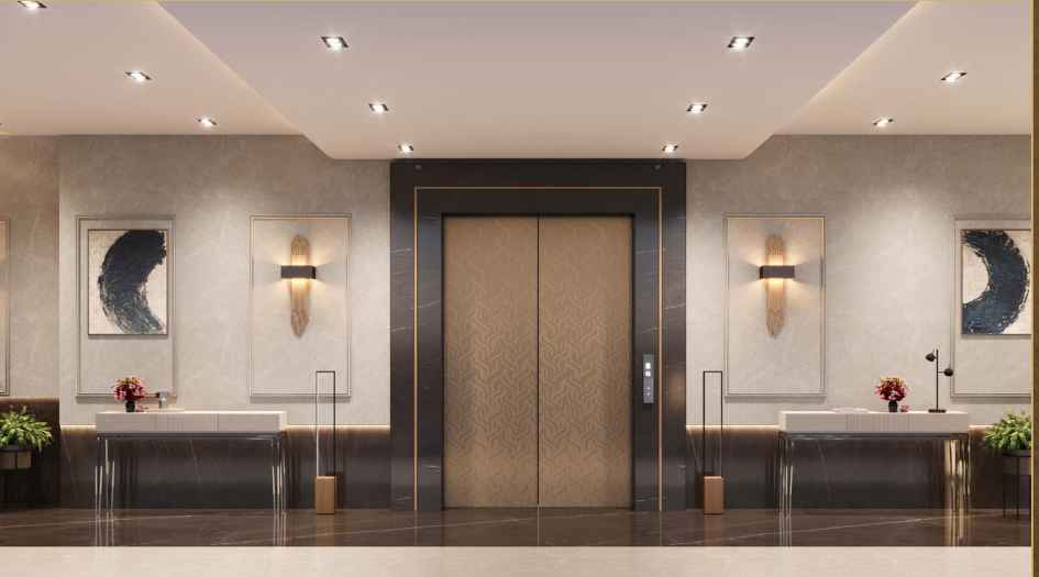 Swatik-Bliss-Amenities-Lift-Lobby