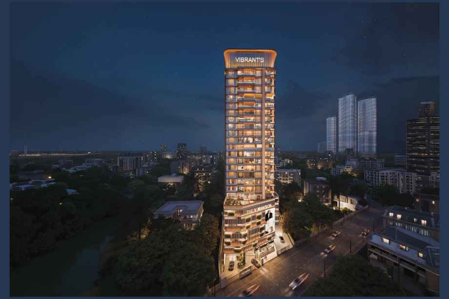 The-V-Mansion-Elevation-Image-Night